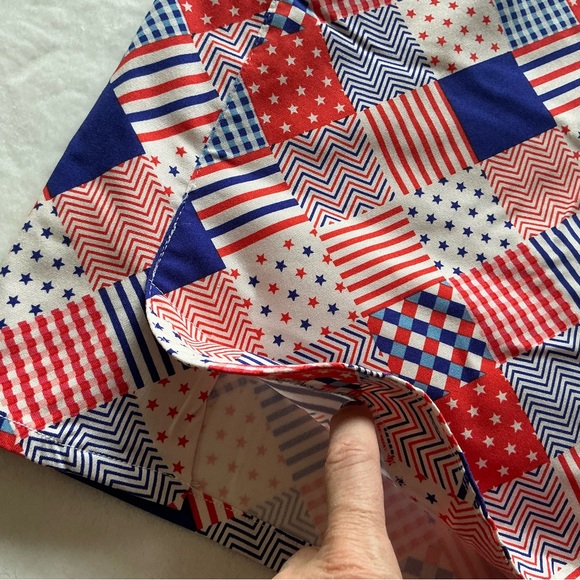 Kate Park Women's Patriotic Athletic Skort Skirt - Picture 7 of 12